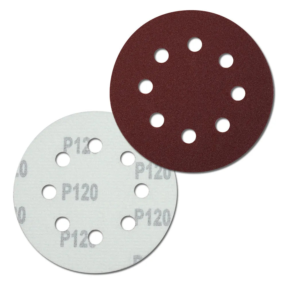 50 Industrie Schleifscheiben "RedDevil" Ø115mm 8-loch