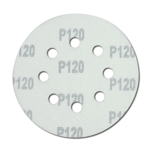 50 Industrie Schleifscheiben "RedDevil" Ø125mm 8-Loch