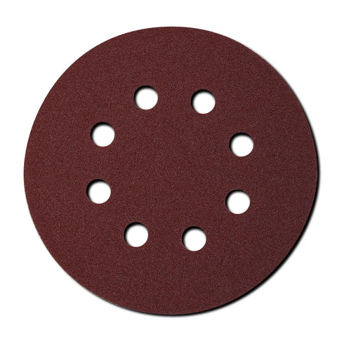 50 Industrie Schleifscheiben "RedDevil" Ø125mm 8-Loch