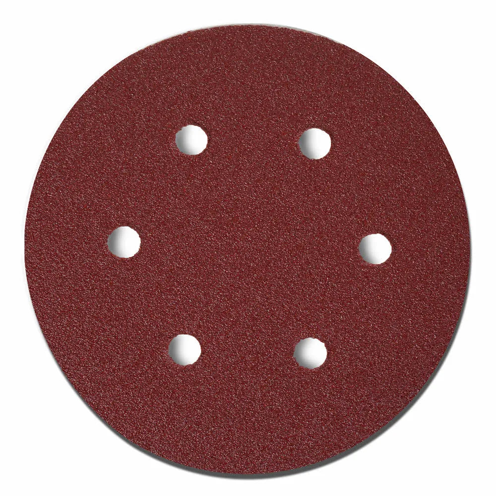 50 Industrie Schleifscheiben "RedDevil" Ø150mm 6-Loch