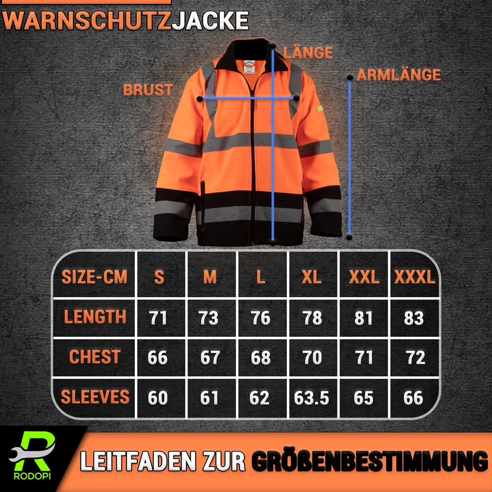 Winter Warnschutzjacke reflektierend