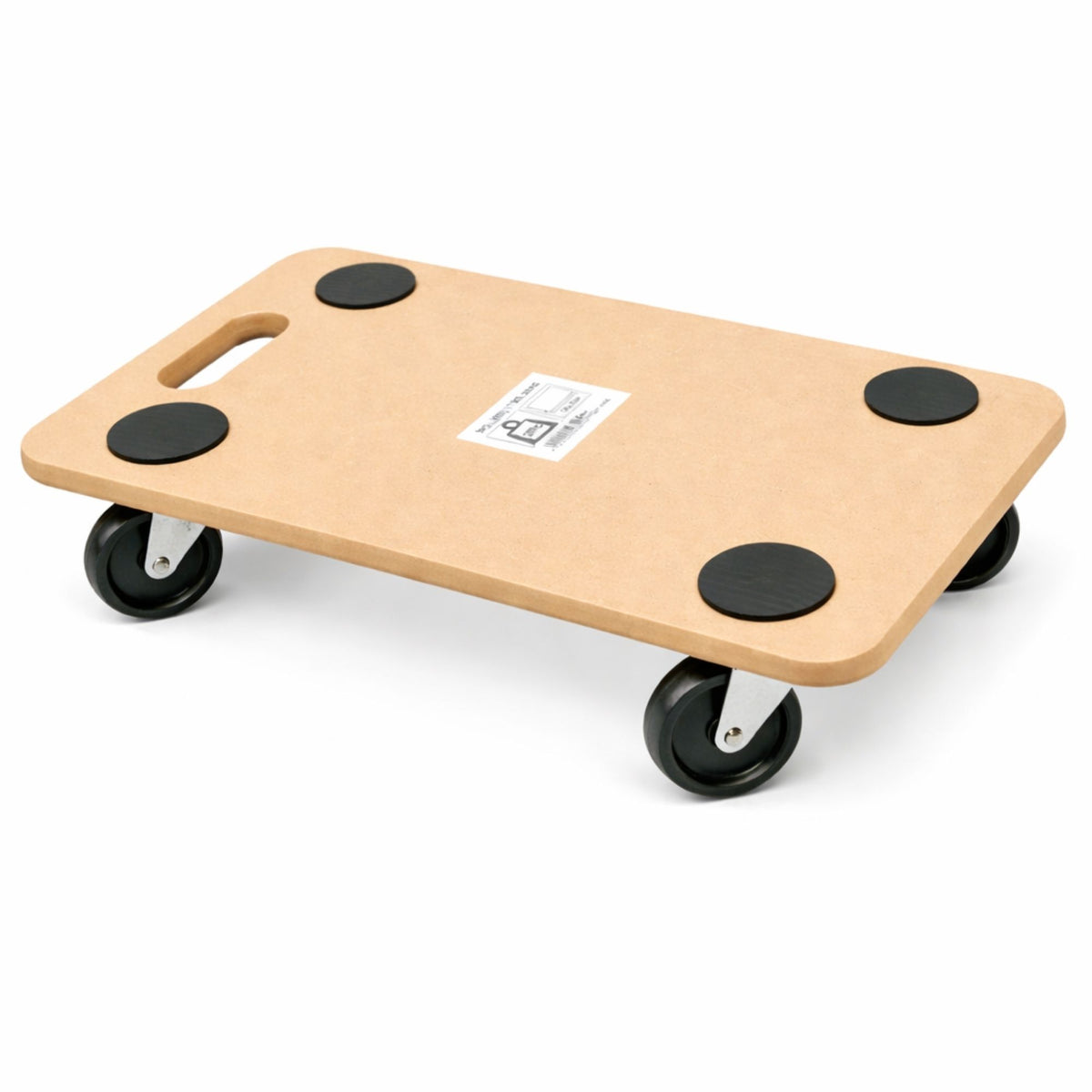 Transportroller 58×30 cm bis 200 kg – Möbelroller Rollbrett mit 4 Lenkrollen & Anti-Rutsch-Pads – Transporthilfe für Möbel, Umzug & Werkstatt