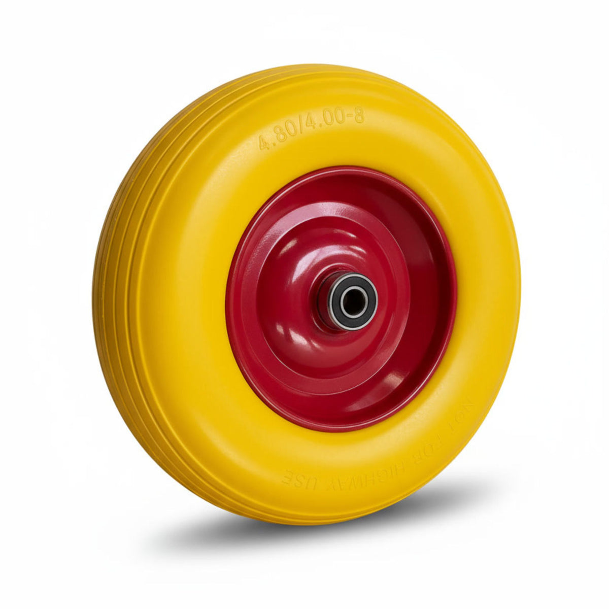 PU Schubkarrenrad mit Stahlfelge 4.00-8