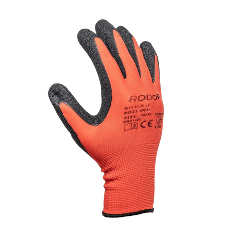 Montagehandschuhe "Save-Fitter" Baumwolle mit Latex Beschichtung