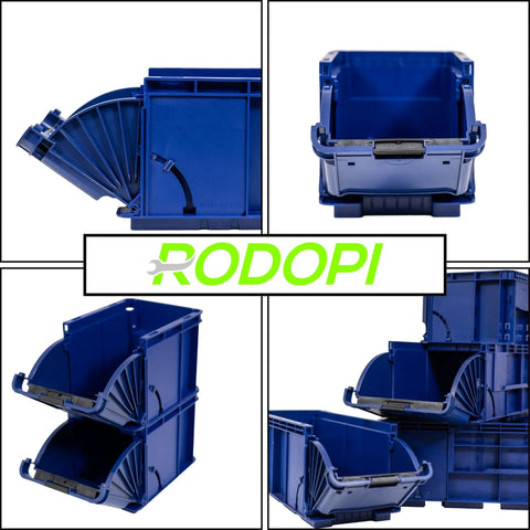 Lagerbox KLT Größe 1 – Stapelbox Kunststoff 197x148x147 mm