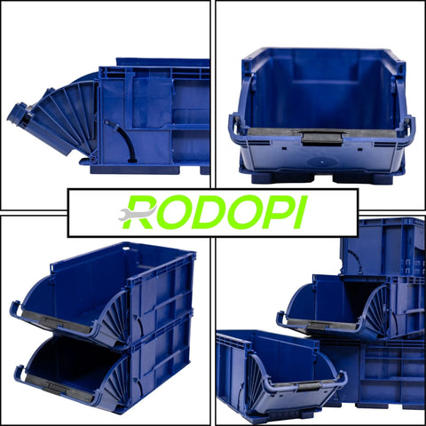 Lagerbox KLT Größe 2 – Stapelbox Kunststoff 299x198x147 mm