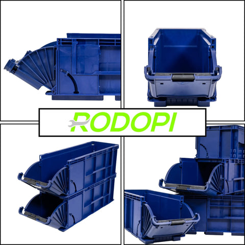 Lagerbox KLT Größe 3 – Stapelbox Kunststoff 396x148x147 mm