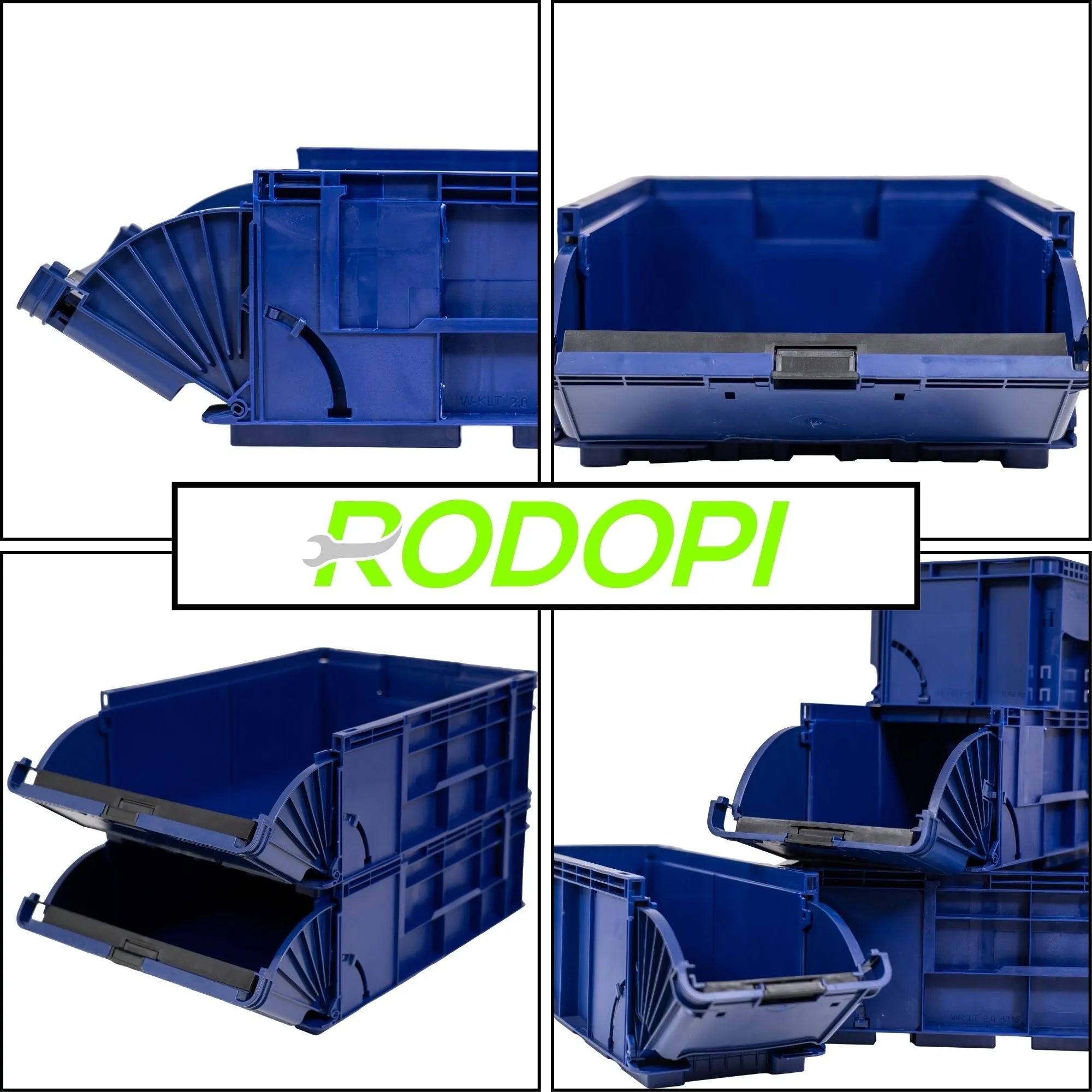 Lagerbox KLT Größe 4 – Stapelbox Kunststoff 396x300x147 mm