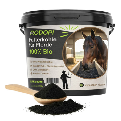 Futterkohle für Pferde 1,5 Kg