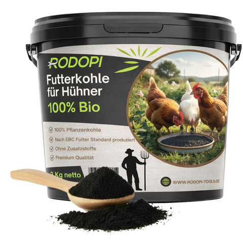 Futterkohle für Hühner 3 Kg