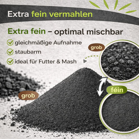 Futterkohle für Pferde 3 Kg