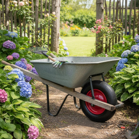 Schubkarrenrad mit Stahlfelge 4.00-8