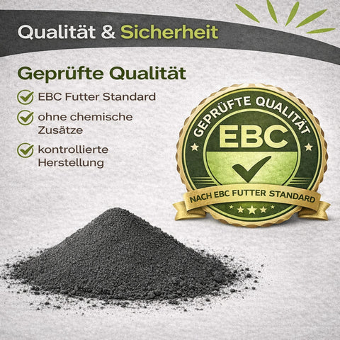 Futterkohle für Hühner 3 Kg