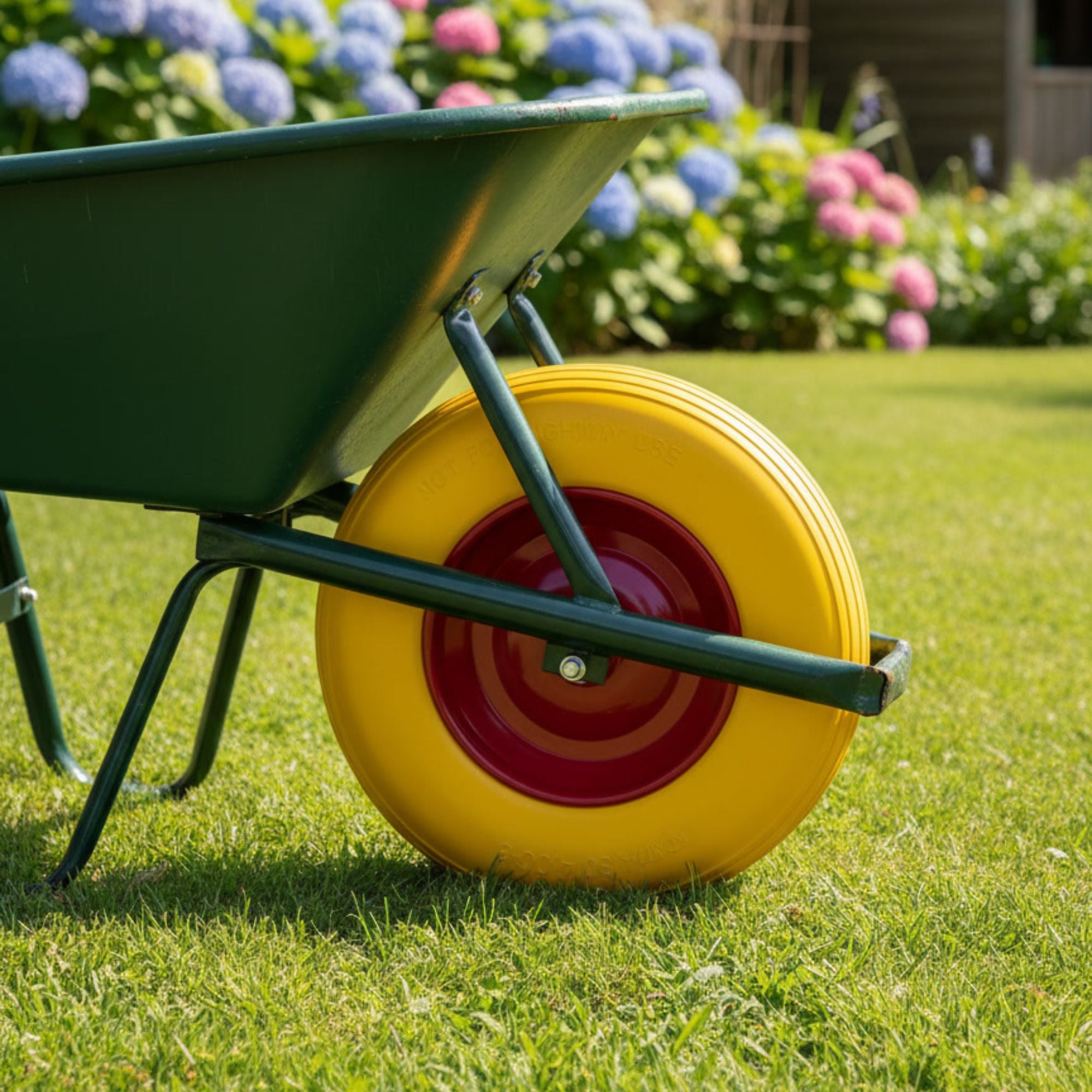 PU Schubkarrenrad mit Stahlfelge 4.00-8