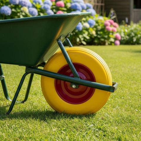 PU Schubkarrenrad mit Stahlfelge 4.00-8