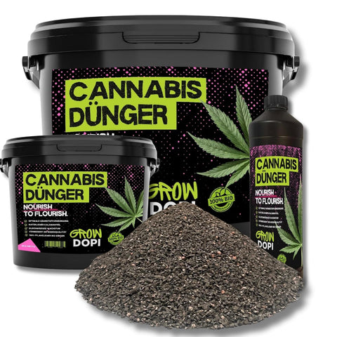 GrowDopi Bio Cannabis Dünger 7-3-8 Granulat 100% pflanzlich Indoor Outdoor