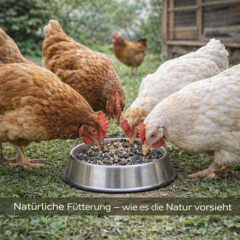 Futterkohle für Hühner 1,5 Kg
