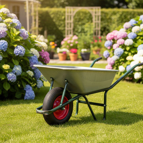 Schubkarrenrad mit Stahlfelge 4.00-8