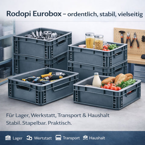 Eurobox geschlossen 40x30x17cm ECO