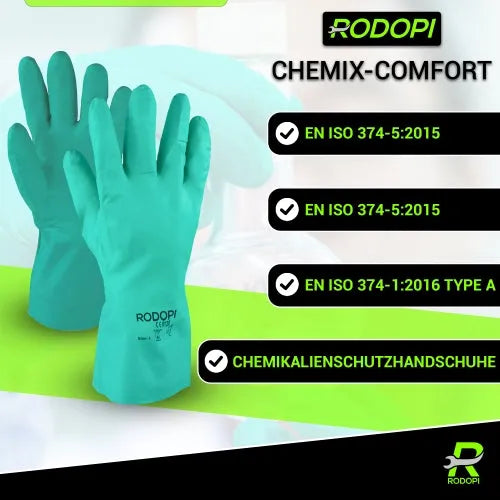 Nitril Chemikalienhandschuhe "Chemix-Comfort"