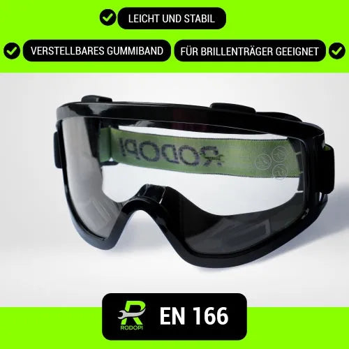 Vollsichtschutzbrille "DesertRider-X25" staubdicht transparent