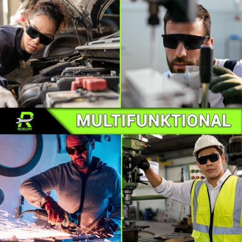 Schutzbrille "ClearVision-Lasercut" UV-A, UV-B, UV-C (250-400nm) Anti-Fog