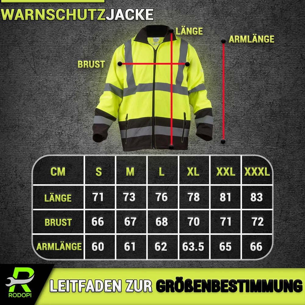 Winter Warnschutzjacke reflektierend