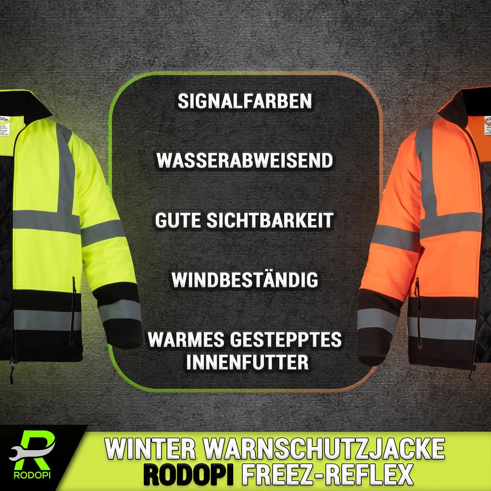 Winter Warnschutzjacke reflektierend