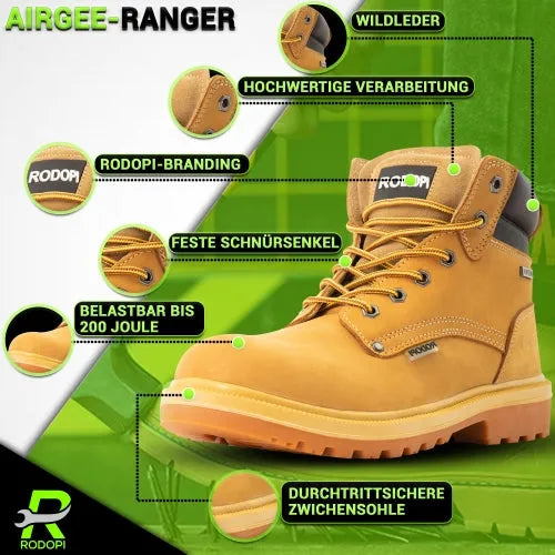 S3 SRC Sicherheitsschuh "AIRGEE-Ranger"