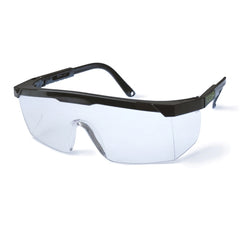 Schutzbrille schwarz "ClearVision-Flex" verstellbar.
