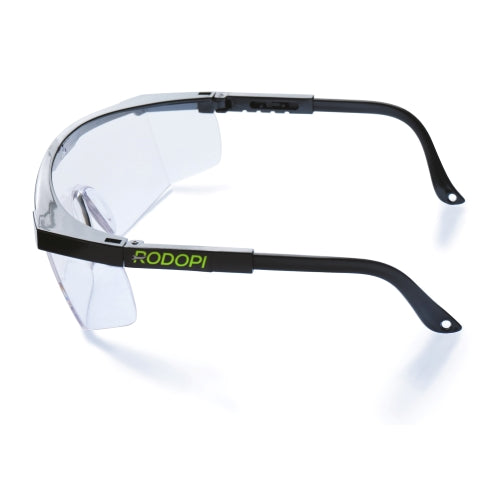 Schutzbrille schwarz "ClearVision-Flex" verstellbar.
