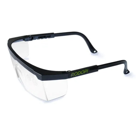 Anti-Fog Schutzbrille "ClearVision-FogX" schwarz verstellbar.