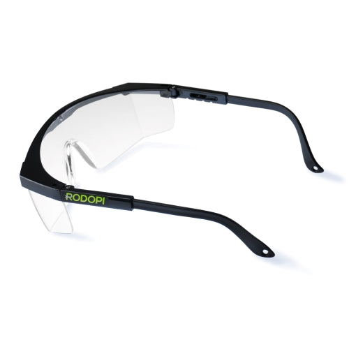 Anti-Fog Schutzbrille "ClearVision-FogX" schwarz verstellbar.