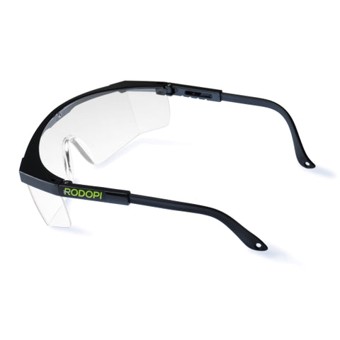 Anti-Fog Schutzbrille "ClearVision-FogX" schwarz verstellbar.