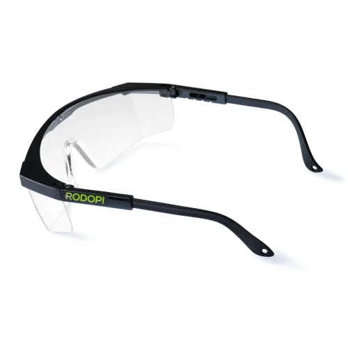 Anti-Fog Schutzbrille "ClearVision-FogX" schwarz verstellbar.