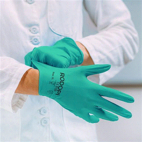 Nitril Chemikalienhandschuhe "Chemix-Comfort"