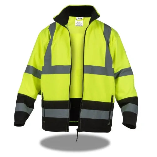Softshell Warnschutzjacke reflektierend